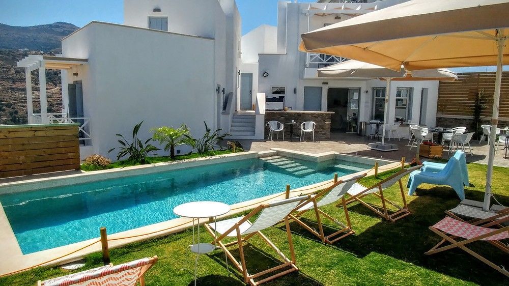 Hotel Anemomiloi Andros Exterior foto